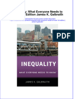 PDF Inequality What Everyone Needs To Know 1St Edition James K Galbraith Ebook Full Chapter