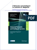Download pdf Industrial Networks And Intelligent Systems Leandros A Maglaras ebook full chapter 