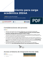 Guía para La Carga Académica 2024a