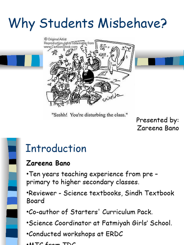 Understanding Student Misbehavior | PDF | Behavior | Communication