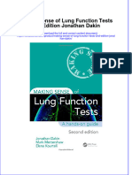 Textbook Making Sense of Lung Function Tests 2Nd Edition Jonathan Dakin Ebook All Chapter PDF