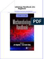 Download textbook Mechanobiology Handbook Jiro Nagatomi ebook all chapter pdf 
