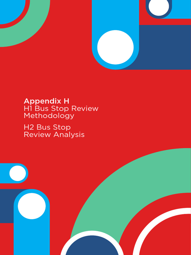 Bus Stop Review Methodology Guide | PDF | Bus | Traffic