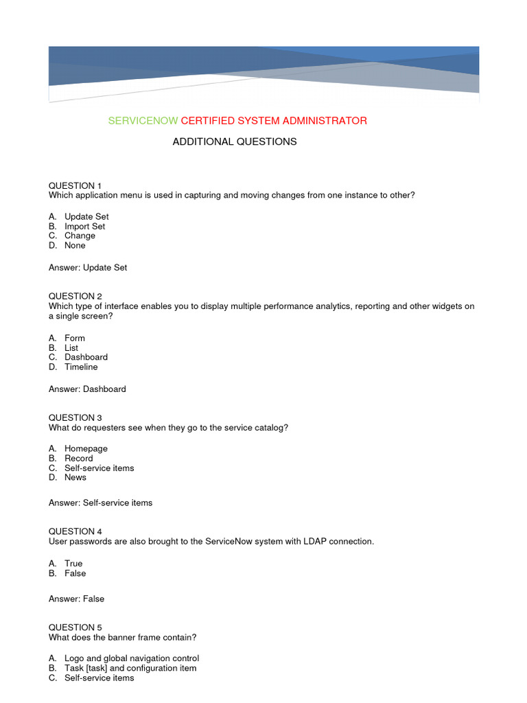 ServiceNow System Administrator Exam Guide | PDF | Java Script | Icon ...