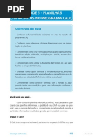 UNIDADE 5 - Informática Básica - Calc
