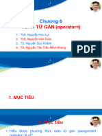 OOP - UIT. Toán Tử Gán - 2024 - 02 - 20