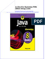 Download textbook Java All In One For Dummies Fifth Edition Doug Lowe ebook all chapter pdf 