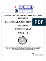 TC-UNIT-2-Forms of Technical Communication