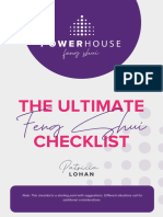 The Ultimate FengShui Checklist