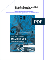 PDF Insuring Life Value Security and Risk Luis Lobo Guerrero Ebook Full Chapter