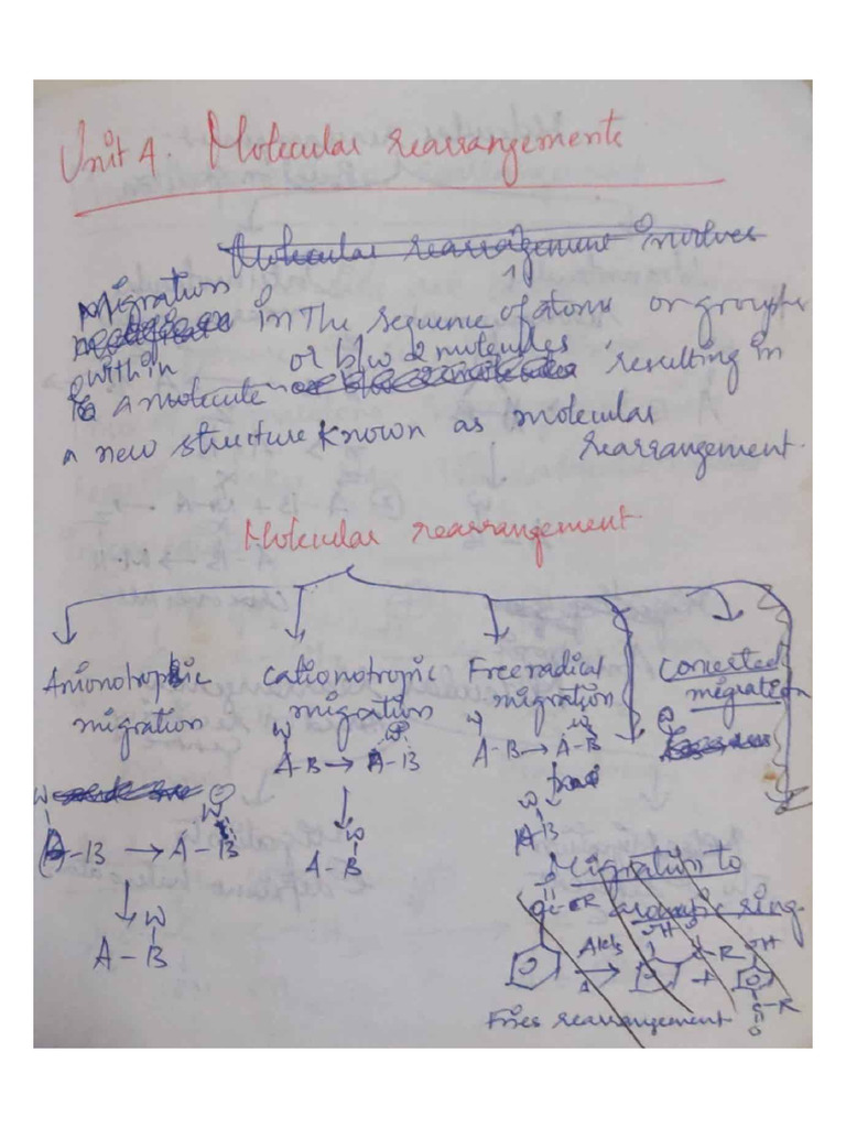 Organic Rearrangements | PDF