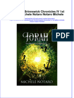 Download textbook Jorah The Brinnswick Chronicles Iv 1St Edition Michele Notaro Notaro Michele ebook all chapter pdf 