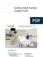Post Operative Adult Cardiac Surgery Care 