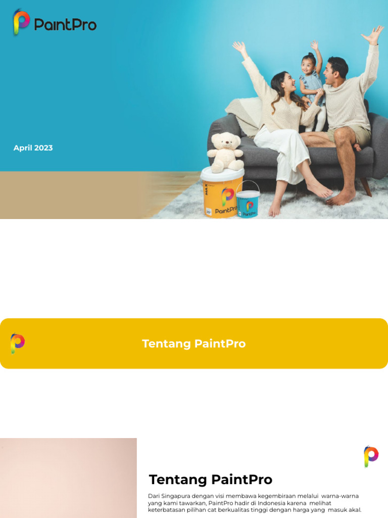 PaintPro: Premium Paint for Indonesia | PDF | Paint | Building Materials
