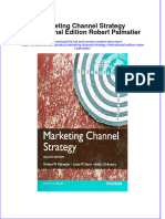 Download textbook Marketing Channel Strategy International Edition Robert Palmatier ebook all chapter pdf 