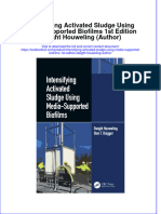 PDF Intensifying Activated Sludge Using Media Supported Biofilms 1St Edition Dwight Houweling Author Ebook Full Chapter