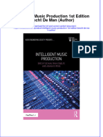 PDF Intelligent Music Production 1St Edition Brecht de Man Author Ebook Full Chapter