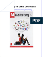 Textbook Marketing 5Th Edition Dhruv Grewal Ebook All Chapter PDF