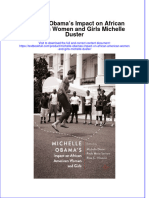 Download textbook Michelle Obamas Impact On African American Women And Girls Michelle Duster ebook all chapter pdf 