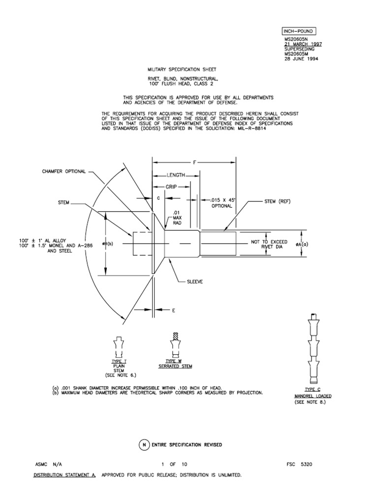 MS20605N | PDF