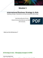 Module 5C International Business Strategy - Managing Managers in APAC