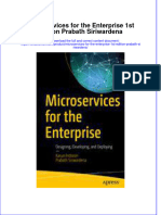 Textbook Microservices For The Enterprise 1St Edition Prabath Siriwardena Ebook All Chapter PDF