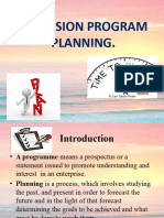Extension Program Planning