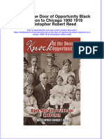 Download textbook Knock At The Door Of Opportunity Black Migration To Chicago 1900 1919 Christopher Robert Reed ebook all chapter pdf 
