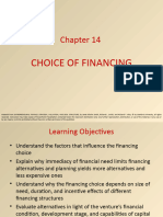 Financing decisions