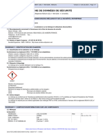 Fiche de Données de Sécurité: Rubrique 1: Identification de La Substance/Du Mélange Et de La Société/L Entreprise