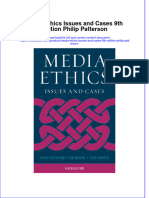 Download pdf Media Ethics Issues And Cases 9Th Edition Philip Patterson ebook full chapter 