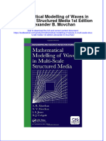 Download textbook Mathematical Modelling Of Waves In Multi Scale Structured Media 1St Edition Alexander B Movchan ebook all chapter pdf 