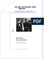 Textbook Modernism Sex and Gender Celia Marshik Ebook All Chapter PDF