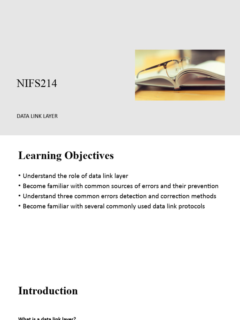 Understanding Data Link Layer Functions | PDF | Error Detection And ...