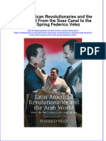 Download textbook Latin American Revolutionaries And The Arab World From The Suez Canal To The Arab Spring Federico Velez ebook all chapter pdf 