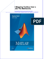 PDF Matlab Mapping Toolbox User S Guide The Mathworks Ebook Full Chapter