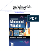 Download textbook Mechanical Vibration Analysis Uncertainties And Control Fourth Edition Benaroya ebook all chapter pdf 