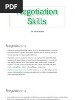 Negotiation Skills ppt BBA SEM V