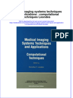 PDF Medical Imaging Systems Techniques and Applications Computational Techniques Leondes Ebook Full Chapter