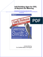Textbook Learning Swift Building Apps For Osx Ios and Beyond Jon Manning Ebook All Chapter PDF