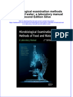 Download pdf Microbiological Examination Methods Of Food And Water A Laboratory Manual Second Edition Silva ebook full chapter 