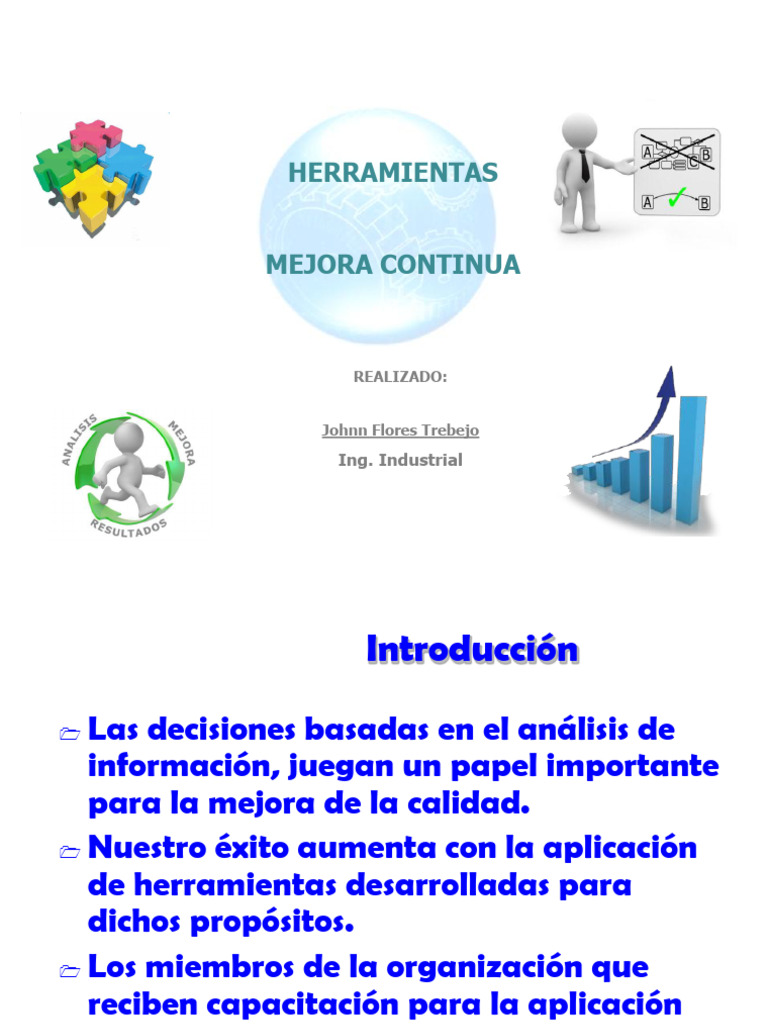 Herramientas para Mejora Continua de Calidad | PDF | Lluvia de ideas ...