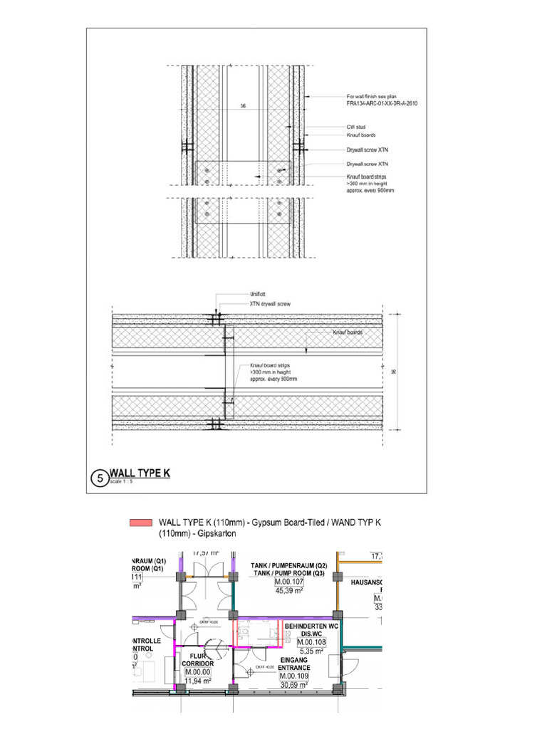 Wall Type K | PDF
