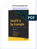 PDF Javafx 9 by Example Dea Ebook Full Chapter