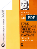 Mustafa Akdağ - Türk Halkının Dirlik Ve Düzenlik Kavgası- Celali İsyanları__анОм1ч