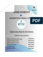 ASM - Marketing mạng xã hội - Nhóm 1 cuối cùng