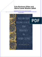Textbook Muslim Fula Business Elites and Politics in Sierra Leone Alusine Jalloh Ebook All Chapter PDF