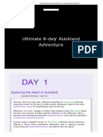 Ultimate 8-Day Auckland Adventure - A Customizable 8 Day Itinerary