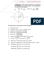 Trigonometric functions