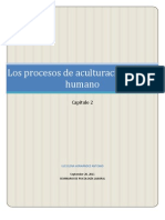 Los Procesos de Aculturación Del Ser Humano